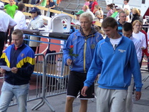 SM kisat M N 16 / 17 Jyväskylä 12.-14.8.2011
Suurempi jännitys on lauennut. Nyt nautiskellaan saavutuksesta.