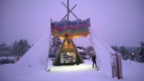 Marraskuu 2014 Saariselkä. Valok. JJ