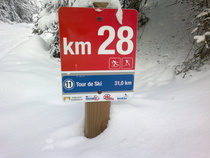 Vielä 3 km. Valok. K.T