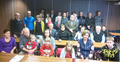 Mahdin suunnistajien syysparlamentin osanottajia 29.11.2014