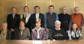 Mahdin suunnistuksen Suomenmestarit 12/2009 mennessä. Istumassa vas. Kerttu Hiippavuori (Skärström), Leena Tamminen, Ulla Torkkeli (Kivivirta), Ulla Tamminen, Eeva Nurmi (Miettinen). Seisomassa vas. Juhani Jokinen, Auli Hovikorpi, Aarno Hovikorpi, Antti Veijalainen, Auvo Laaksonen ja Heikki Tamminen. Kuvasta puuttuvat sisarukset Anna-Liisa ja Raimo Nissi.